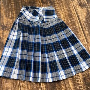 COPY - School Uniform Pleated Plaid Skirt